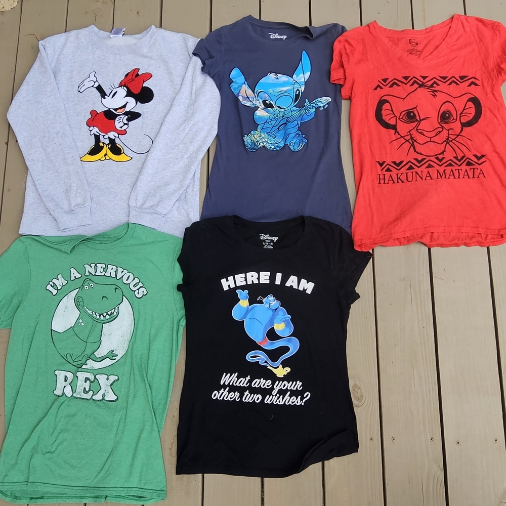 Disney Kids Character T-Shirts - Multi-Color